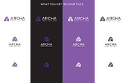 Arckha Letter A Logo Template, a Branding & Logo Template by Tovarkovdesign (Thumbnail 4 of 6)
