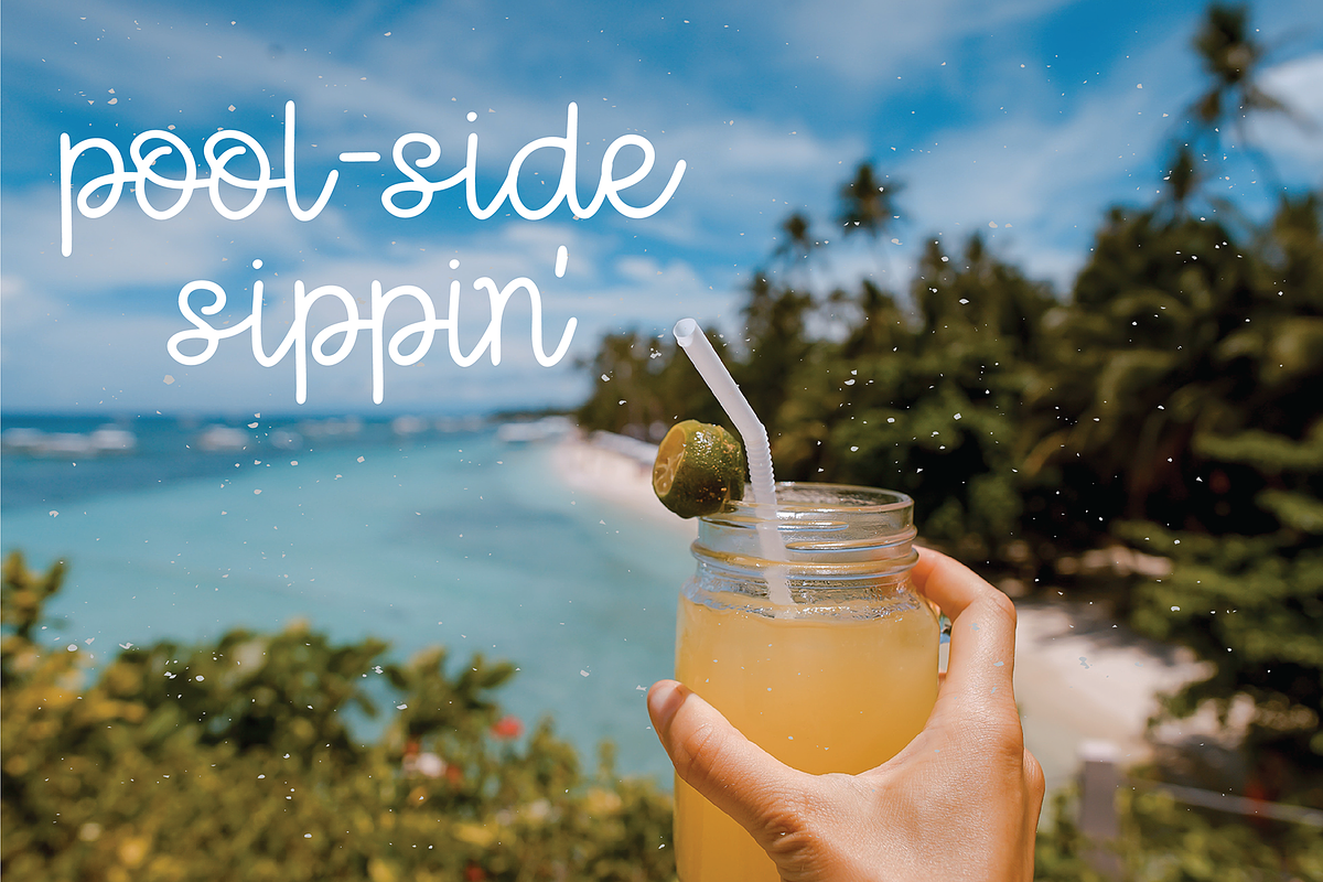 LEMONADE SCRIPT a Cute Cursive Font preview 2