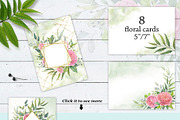 Roses - Watercolor Floral Collection, an Illustration by Elly Studio (Thumbnail 9 of 16)