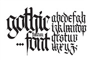 Gothic font 04, a Blackletter Font by GeekClick (Thumbnail 6 of 9)