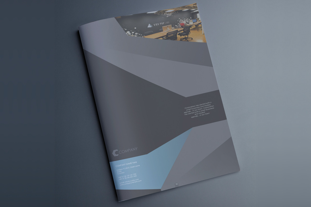 Indesign Multipurpose Catalog Silver, a Brochure Template by ...