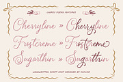 Cherry Poeme Handwritten Script Font, a Script Font by Inviline.co (Thumbnail 5 of 10)