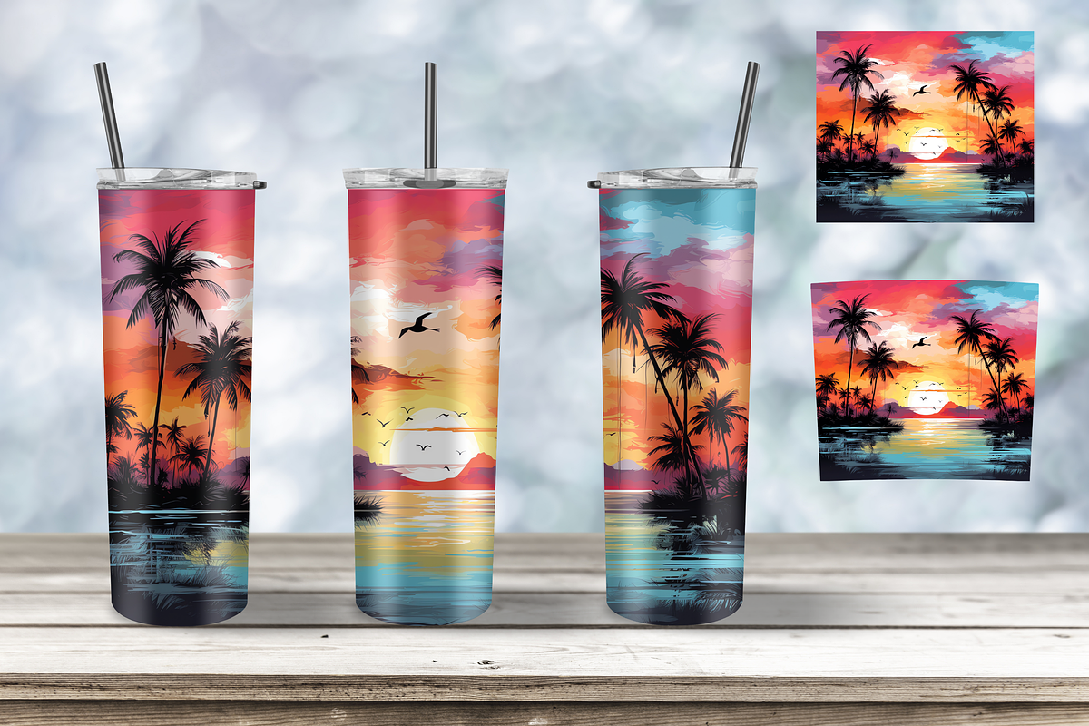 174 Tumbler Wrap Sublimation Bundle, an Object Graphic by LA Design (Photo 6 of 10)