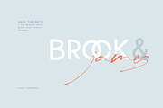 Claire Claire, a Script Font by vuuuds (Thumbnail 6 of 7)