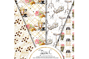 Coffee Time Paper Pack, a Pattern Graphic by HeidiCIllustration (Thumbnail 4 of 5)