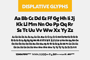 Displative, a Sans Serif Font by graphicook (Thumbnail 3 of 10)
