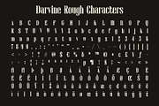 Darvine Rough, a Serif Font by Craft Supply Co. (Thumbnail 8 of 8)