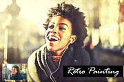 Retro Painting PS Action, an Action Add-On by PSD Action (Thumbnail 3 of 6)