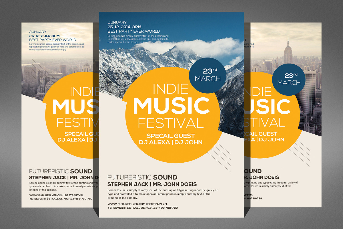 100 Party Flyer Bundle, a Flyer Template by Graphic Templates (Photo 2 of 101)