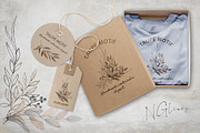 TAUPE MOTIF | frames & bouquets, an Illustration by NGliory (Thumbnail 7 of 7)