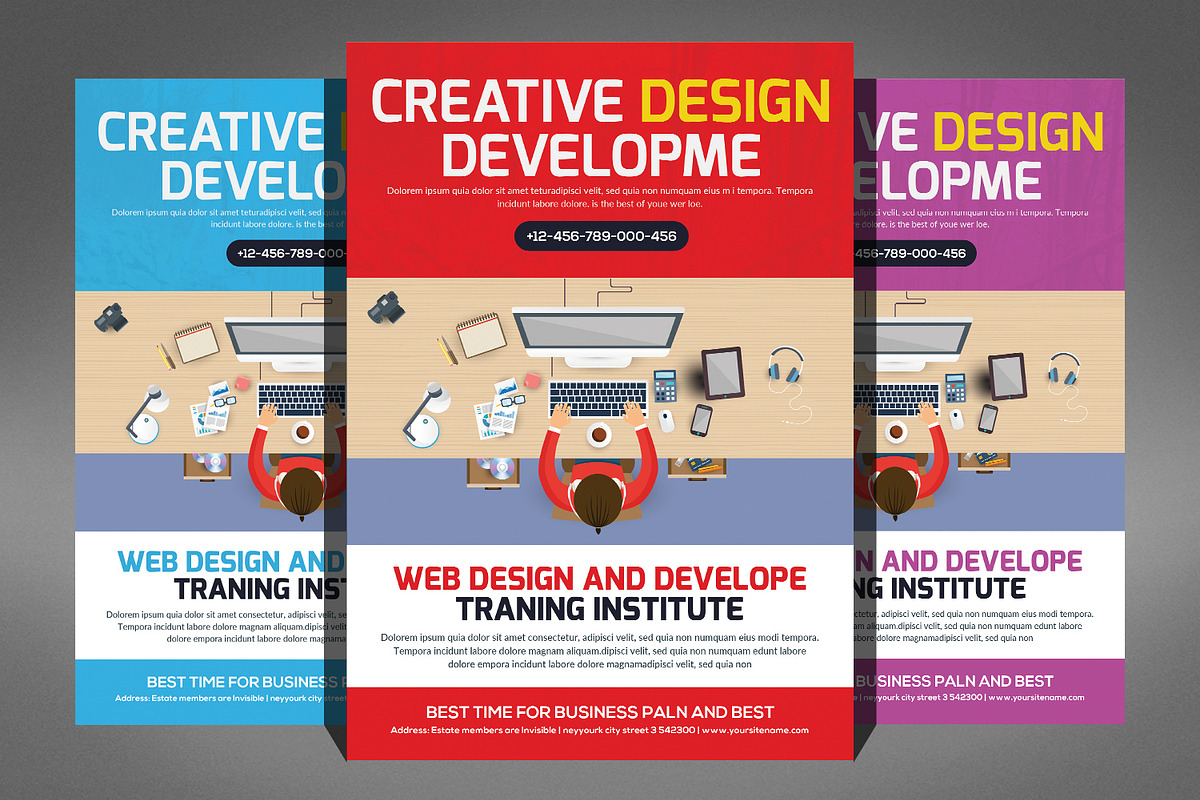 Business Flyer Bundle, a Flyer Template by Graphic Templates (Photo 5 of 6)
