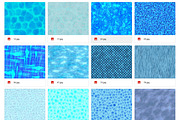 Seamless turquoise TEXTURES Abstract, a Texture Graphic by Arthitecture Home (Thumbnail 2 of 11)