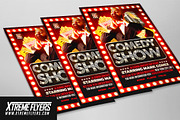 Comedy Show Flyer Template, a Flyer Template by XtremeFlyers (Thumbnail 2 of 2)