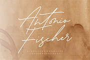Antonio Fischer - Monoline Font, a Script Font by Balpirick Studio (Thumbnail 1 of 7)