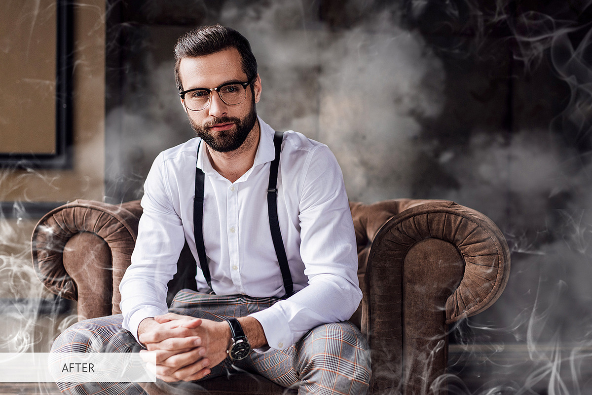 White Smoke Photoshop Overlays, a Plug-in Add-On by FixThePhoto (Photo 12 of 34)