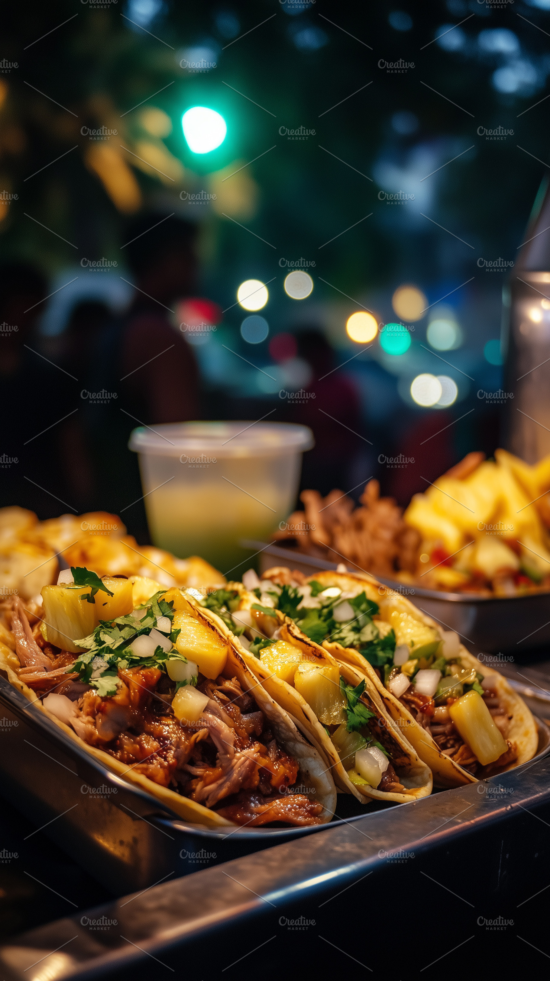 Freshly prepared street tacos, a Food & Drink Photo by MistyDay