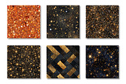 Seamless Glitter Texture Backgrounds, a Pattern Graphic by Canvas Craft (Thumbnail 2 of 9)