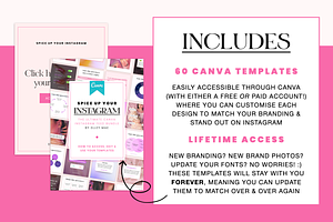 Instagram Carousel Canva Bundle