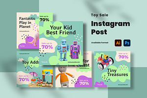 Toy Sale Instragram Post