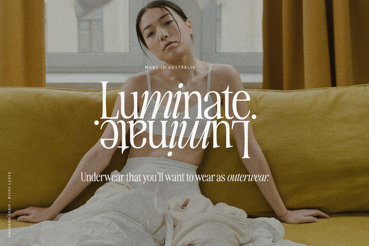 The Awesome Serif Family (32 Fonts), a Serif Font by Nicky Laatz (Photo 25 of 42)