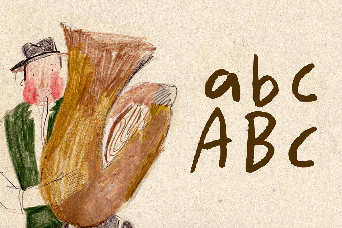 Meandering in Munich, a Handwritten Font by Ulrike Mieke (Photo 3 of 3)