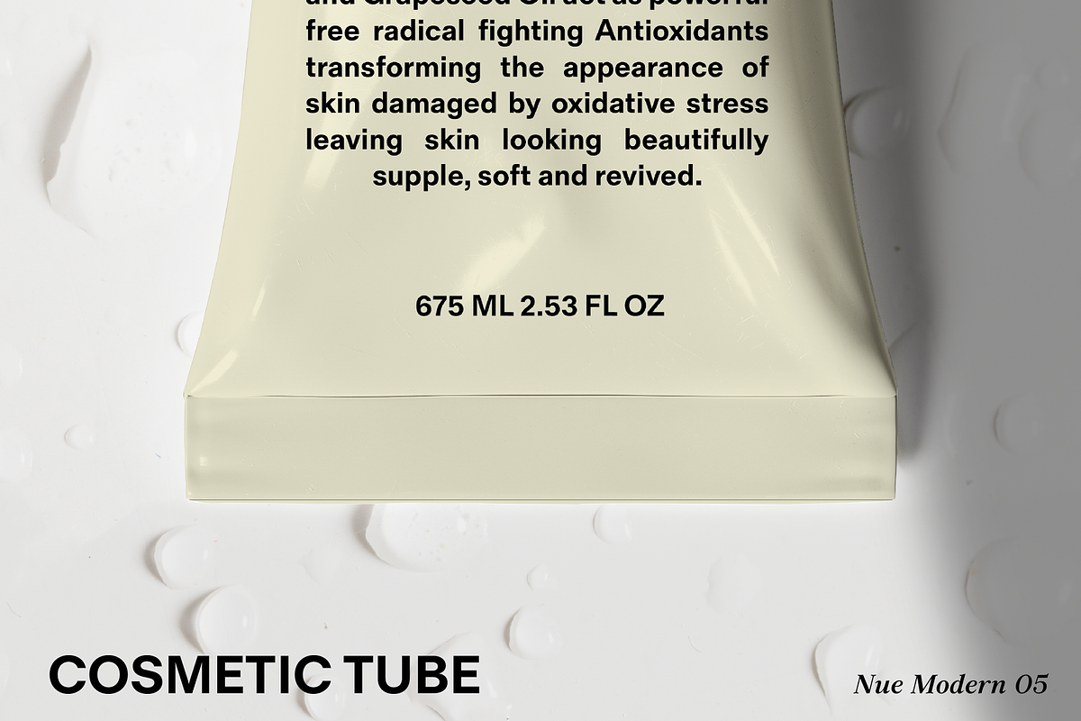 NMC - 05 COSMETIC TUBE MOCKUP, a Packaging Mockup by NOMINA (Photo 1 of 3)