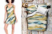 Modern Watercolor Abstract Texture, a Pattern Graphic by Gullenda (Thumbnail 4 of 6)
