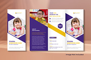 School Tri-fold Brochures, a Brochure Template by Limino™ Studio (Thumbnail 1 of 2)