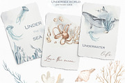 Undersea world Watercolor, an Animal Illustration by Marina Ermakova (Thumbnail 6 of 12)