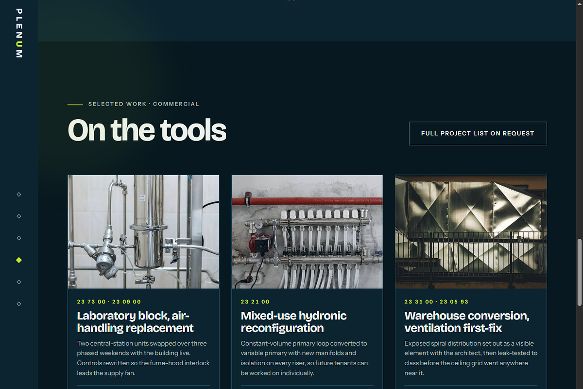 Mechanical Contractor Website, a HTML Template by DigitalsDesigns (Photo 5 of 7)