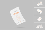 Premium Flyer Mockup, a Flyer Template by rizalamora (Thumbnail 1 of 10)