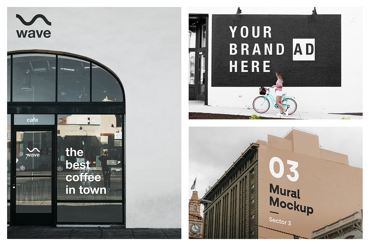Wall Advertising Mockups, an Advertising Mockup by MockupForest (Photo 6 of 10)