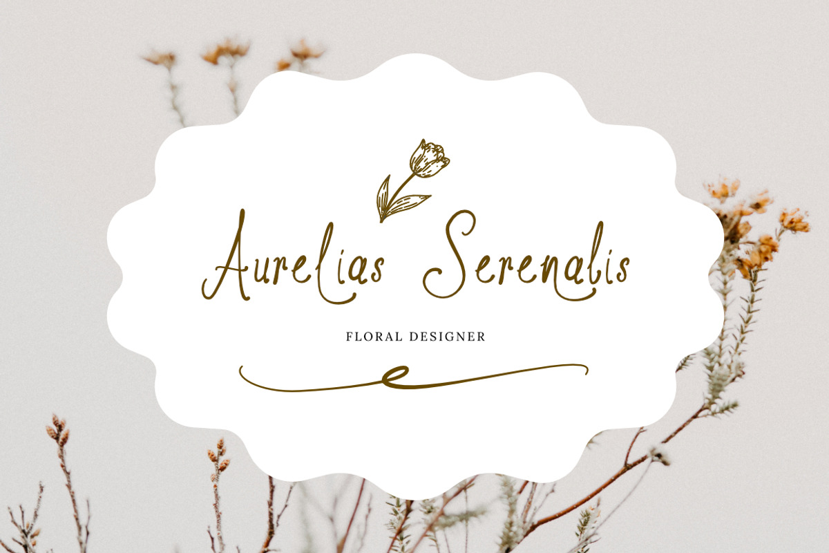 Wildflower Notes - Whimsical Fonts, a Handwritten Font by Bluestype Studio (Photo 3 of 8)