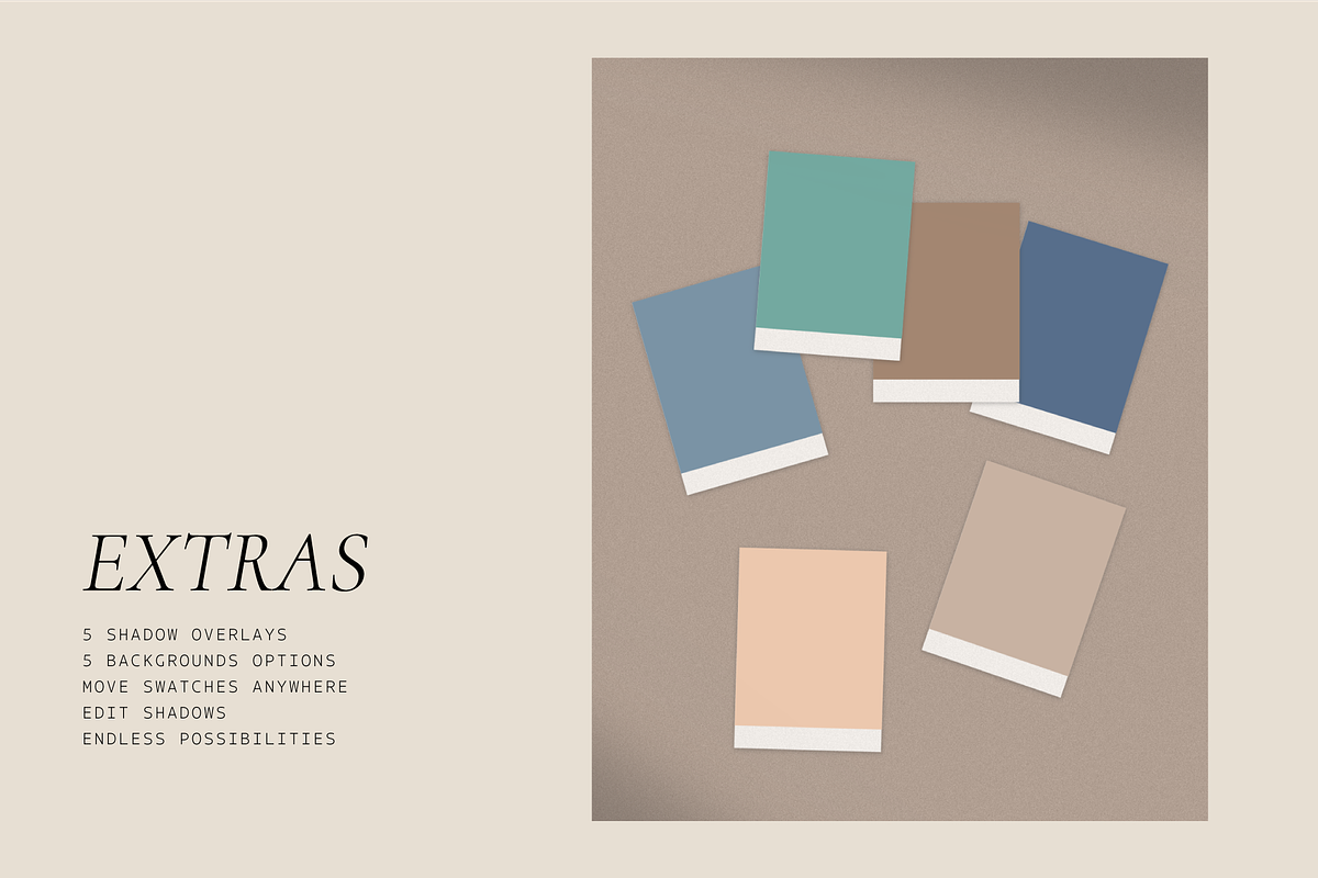 Color Palette Swatch Mockup, a Templates & Theme by 89 Golden Blvd (Photo 3 of 3)