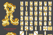 Wavy 3D Type - Liquid Chrome Letters, a Graphic by LarysaZabrotskaya (Thumbnail 4 of 14)