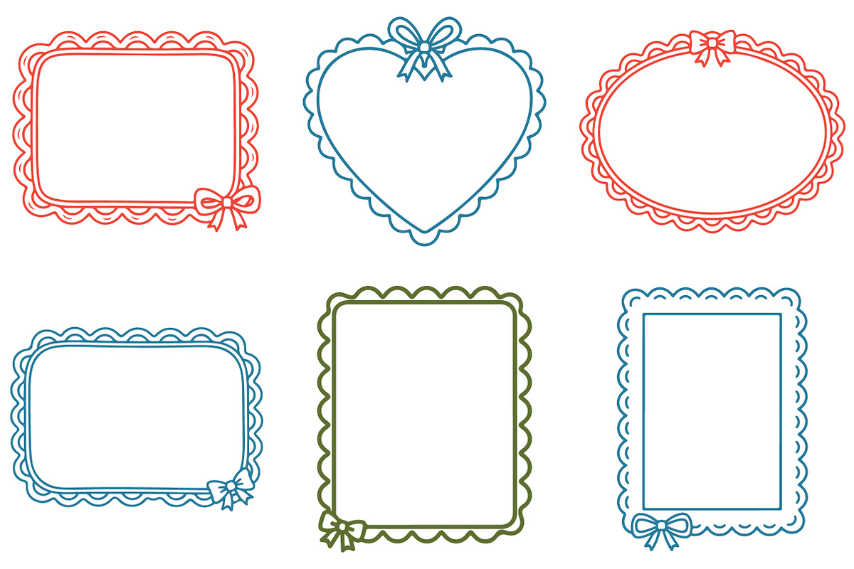 Whimsical Frames Doodle Bundle, an Icon by Daily.Designs (Photo 4 of 4)