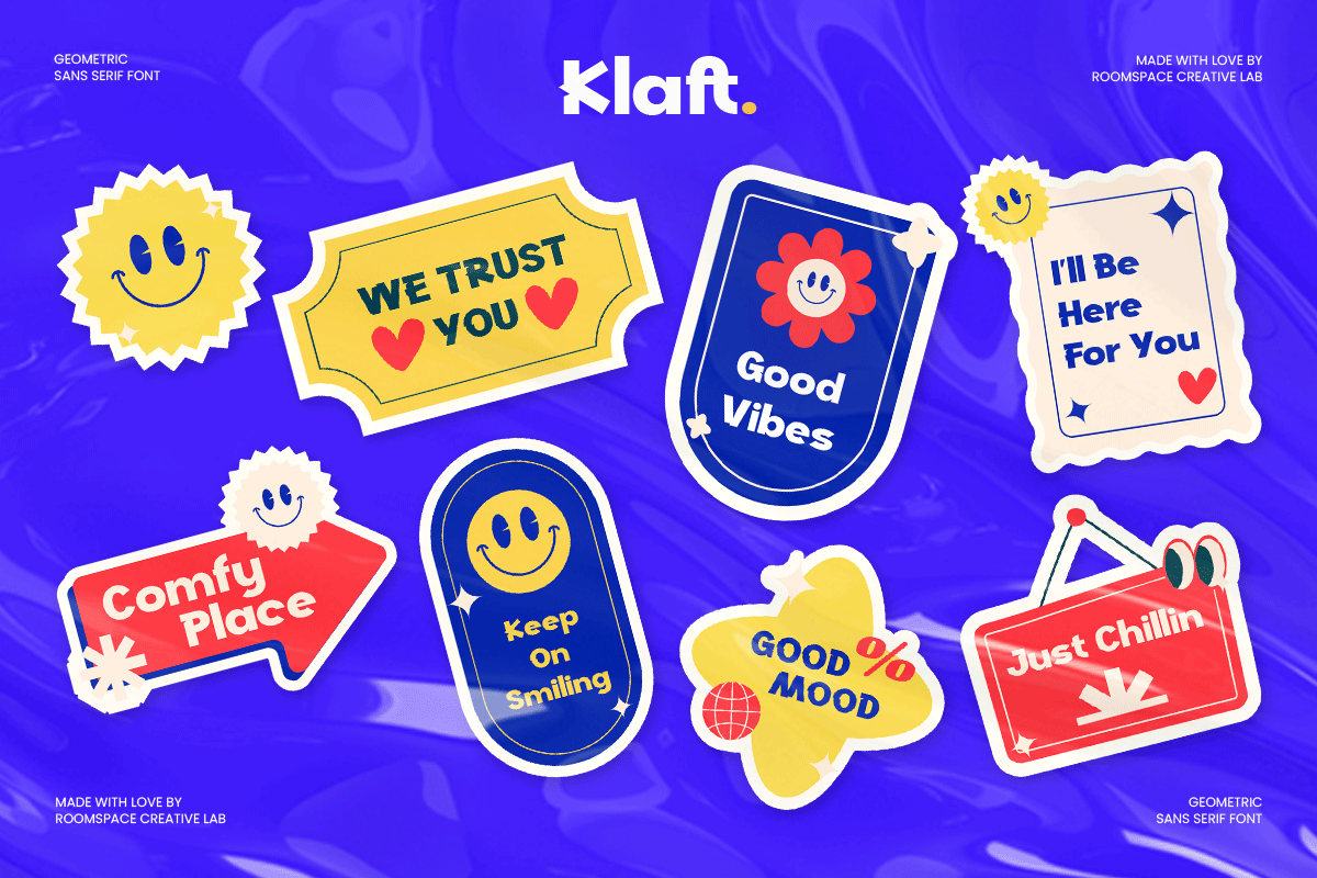 Klaft – Modern Bold Sans Serif Font, a Sans Serif Font by roomspace creative lab (Photo 13 of 14)