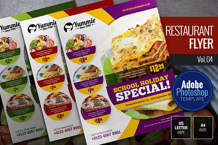 Restaurant Flyer Vol.04