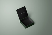 Square Book Style Rigid Box Mockup, a Packaging Mockup by Sheikhadesign (Thumbnail 7 of 11)