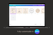 Candles & Soap labels Canva Template, a Branding & Logo Template by Visual Animal (Thumbnail 3 of 6)
