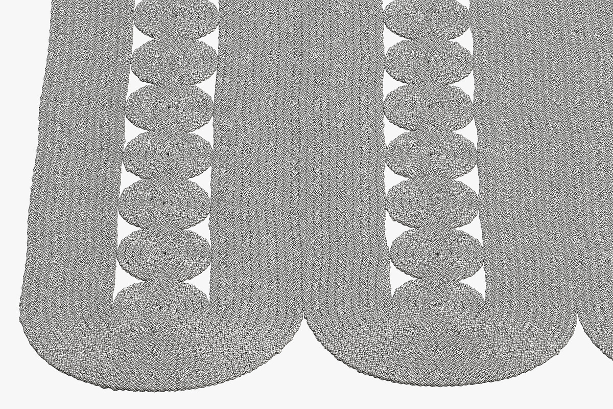 Safavieh Hajri Jute Rug (2 options), a Furniture 3D Model by 3dmitruk (Photo 15 of 23)