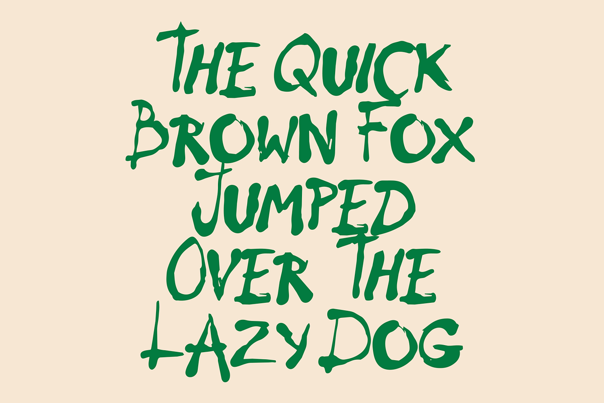 Spicy Mango Hand Painted Font, a Handwritten Font by Tom Gordon Design (Photo 3 of 5)