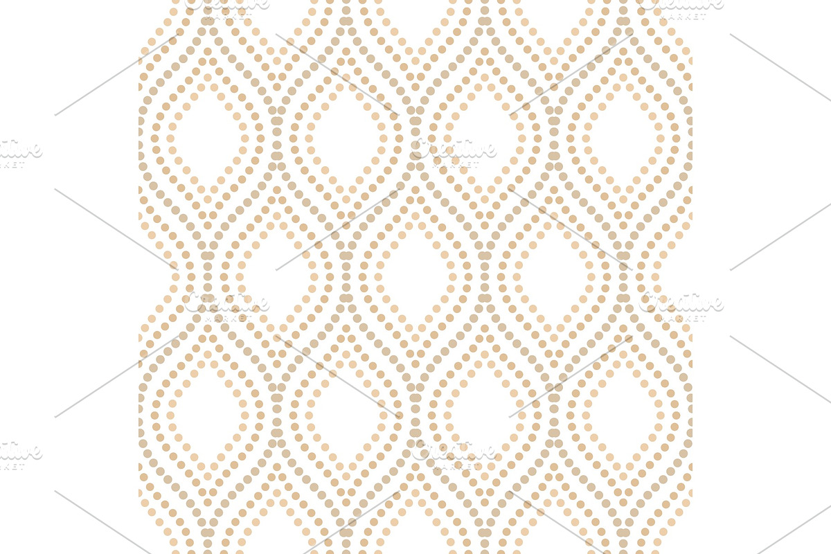 Geometric Seamless Vector Pattern, a Decorative Illustration by FineArtStudio (Photo 1 of 3)