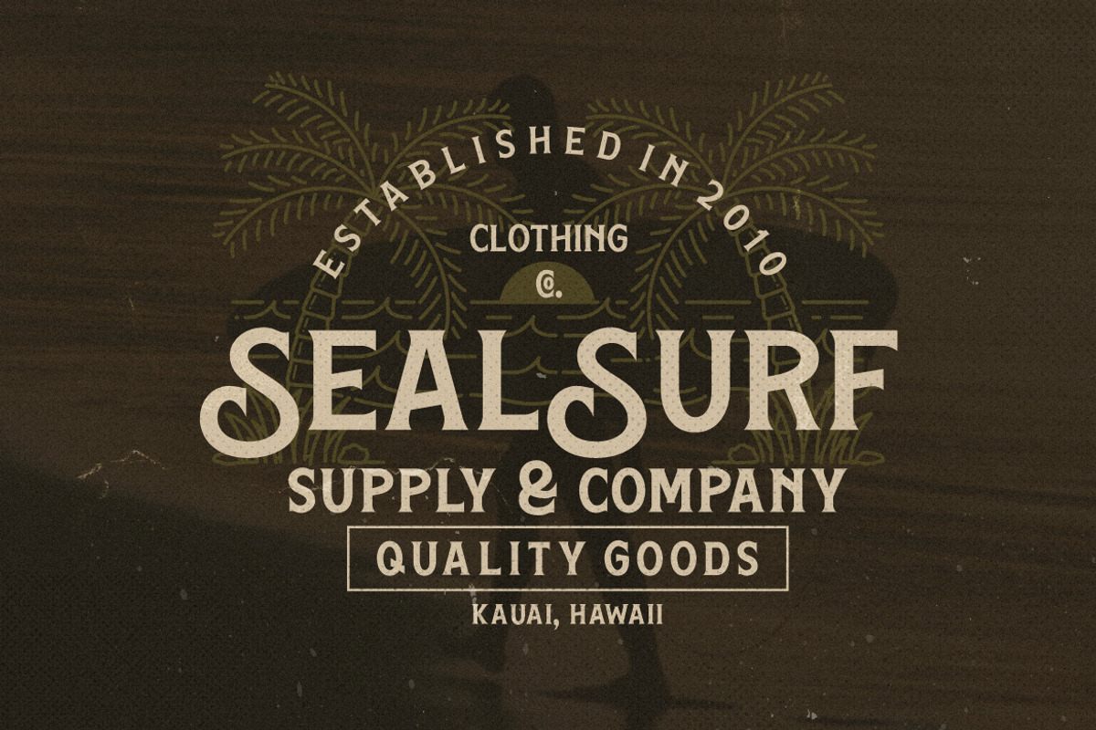 Hamston Display Vintage, a Sans Serif Font by Creatype Studio (Photo 6 of 10)