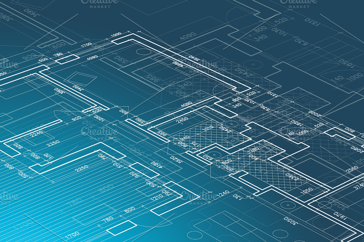 Blueprints set, a Background Graphic by bolotoff (Photo 1 of 3)