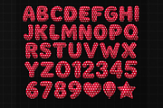 American USA Flag Balloon Font PNG, a Symbol Font by Jozoor (Thumbnail 5 of 9)