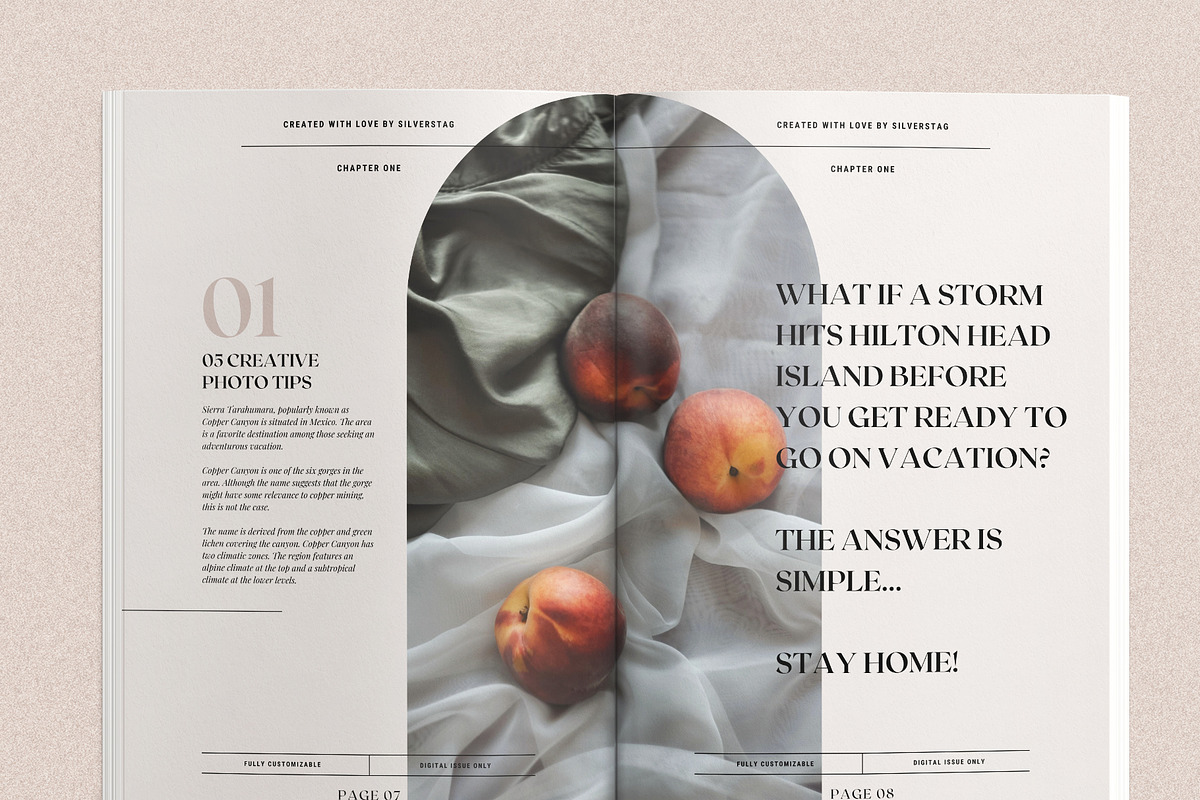 Sophie CANVA eBook/Magazine Creator, a Magazine Template by SilverStag Type Foundry (Photo 9 of 26)