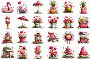 Whimsical Summer Clipart, an Illustration by Craft Nest (Thumbnail 6 of 12)