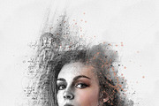 Mixed Art Photo Effect Template, an Action Add-On by Photoshop Action (Thumbnail 13 of 14)