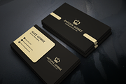 Lawyer Business Card Template, a Business Card Template by Smashing_Studio (Thumbnail 1 of 3)
